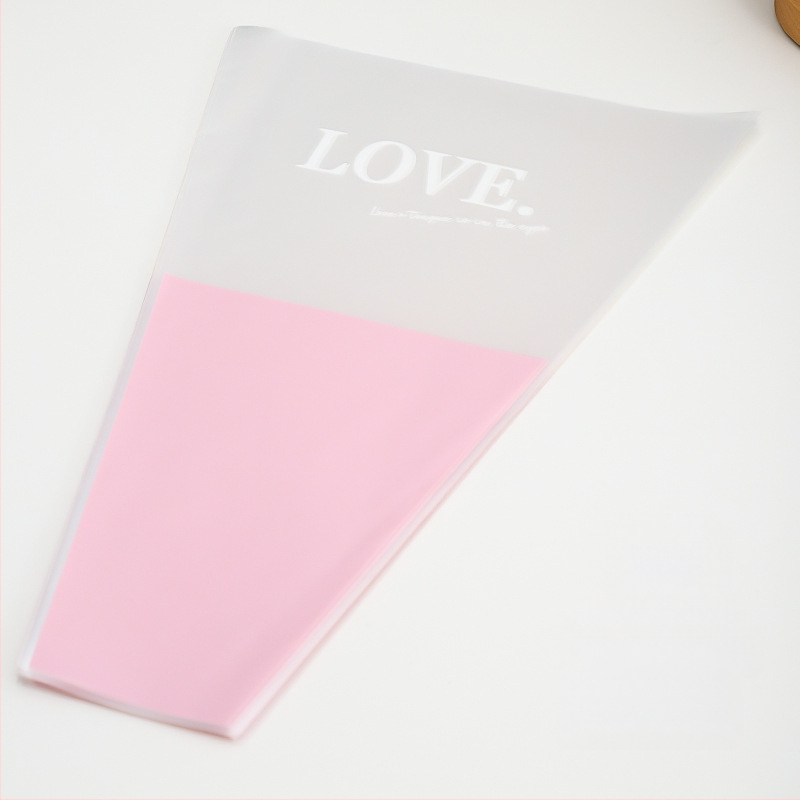 Gėlių pakavimo maišelis, skaidrus OPP materialas, kelių kišenių dizainas, prekinis ženklas Shangjin