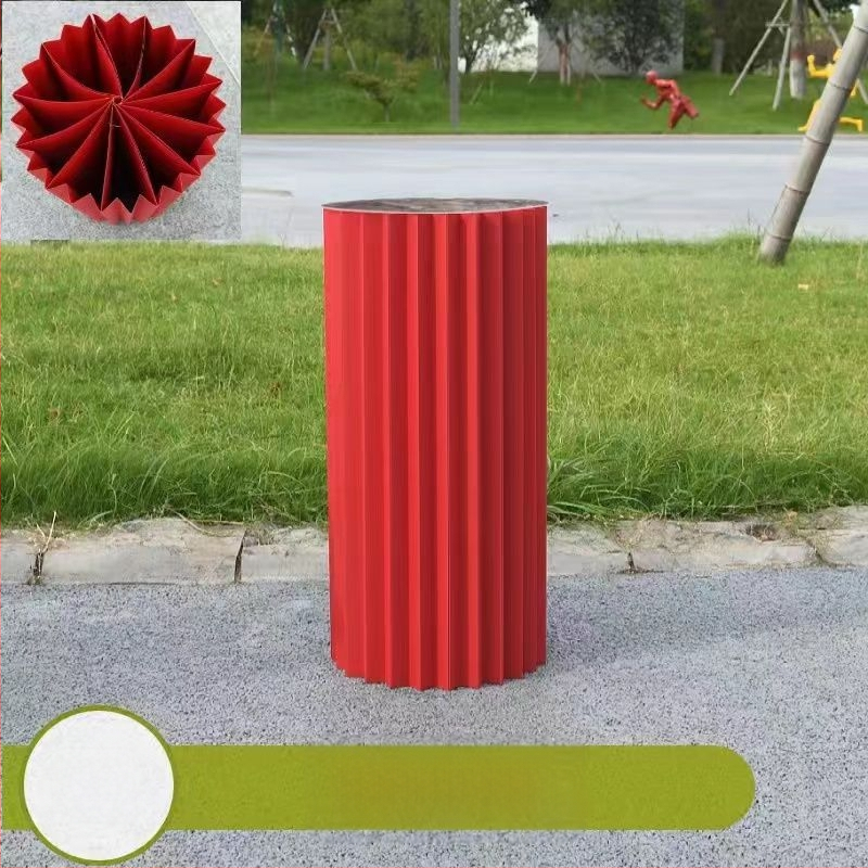 Vestuvinė sulankstoma popierinė kolona desertiniam stalui