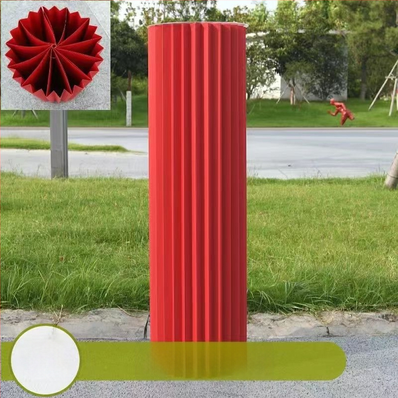 Vestuvinė sulankstoma popierinė kolona desertiniam stalui