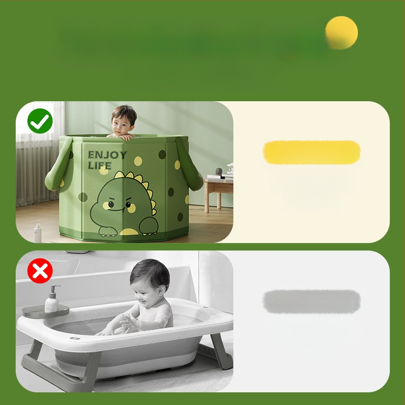 Πτυσσόμενη μπανιέρα για μωρά, για παιδιά, οικιακή χρήση, τοπικό προϊόν