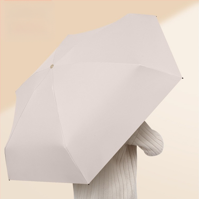 South Joe ultralengvas šešių skėtis moterims su diržu | rankinis atidarymas, aliuminio rėmas, 210T audinys, UPF>50, kompaktiškas kišeninis dizainas