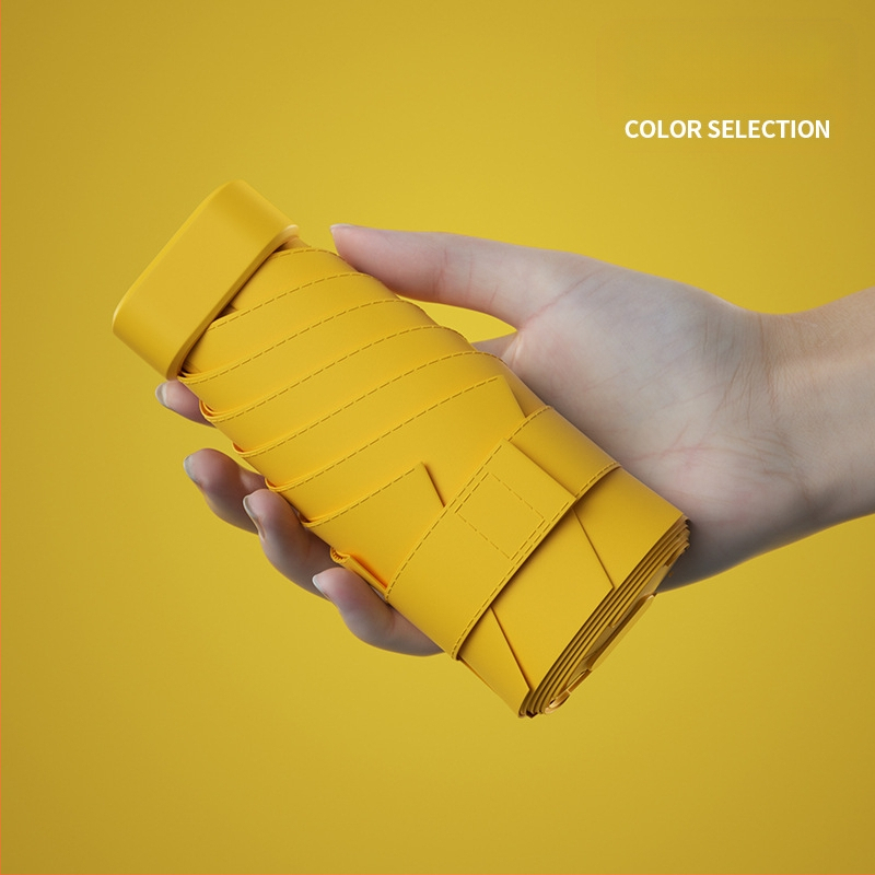 South Joe ultralengvas šešių skėtis moterims su diržu | rankinis atidarymas, aliuminio rėmas, 210T audinys, UPF>50, kompaktiškas kišeninis dizainas