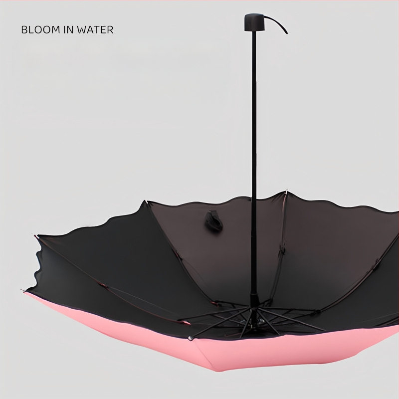 Rankinis sulankstomas skėtis su UV apsauga UPF>40, 8 ribų plieno rėmas, 190T audinys, logotipo pritaikymas