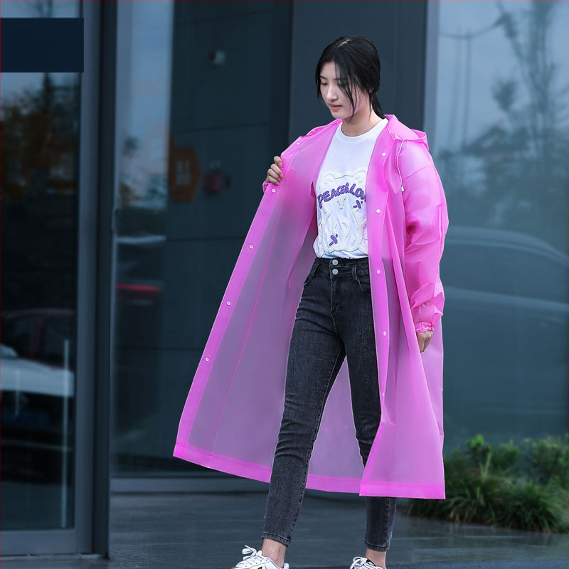 Rain Age EVA αδιάβροχο poncho για ενήλικες – ένα κομμάτι, EVA ύφασμα 1.2 mm, κατάλληλο για πεζοπορίες, με εκτυπωμένο λογότυπο, προσαρμογή