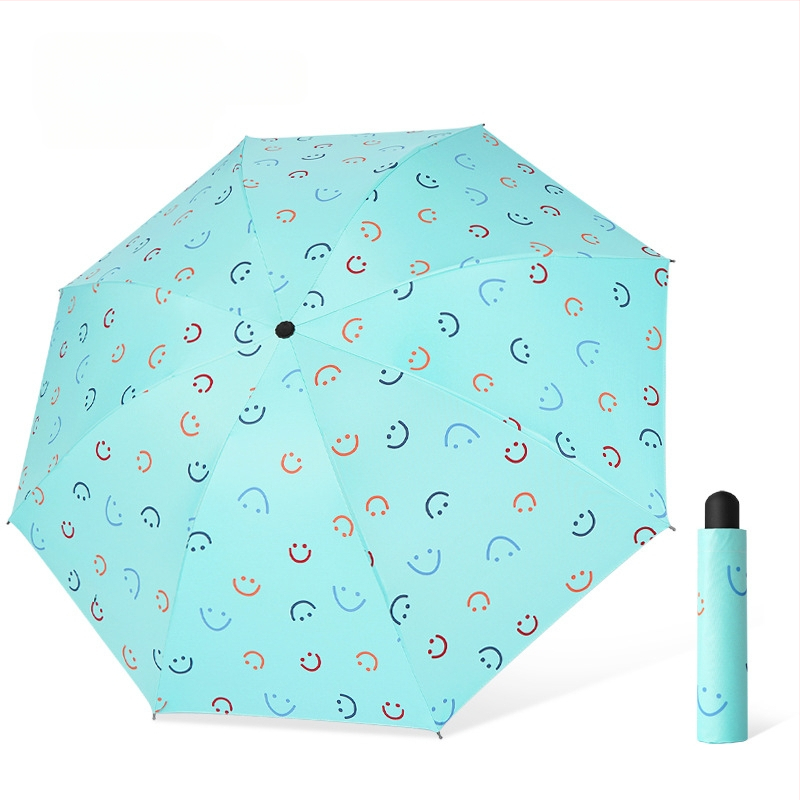 Skėtis - dvigubo naudojimo saulės ir lietaus, vinilinė medžiaga, 8 skersiniai geležiniai rėmai, rankinis atidarymas uždarymas, UPF > 40