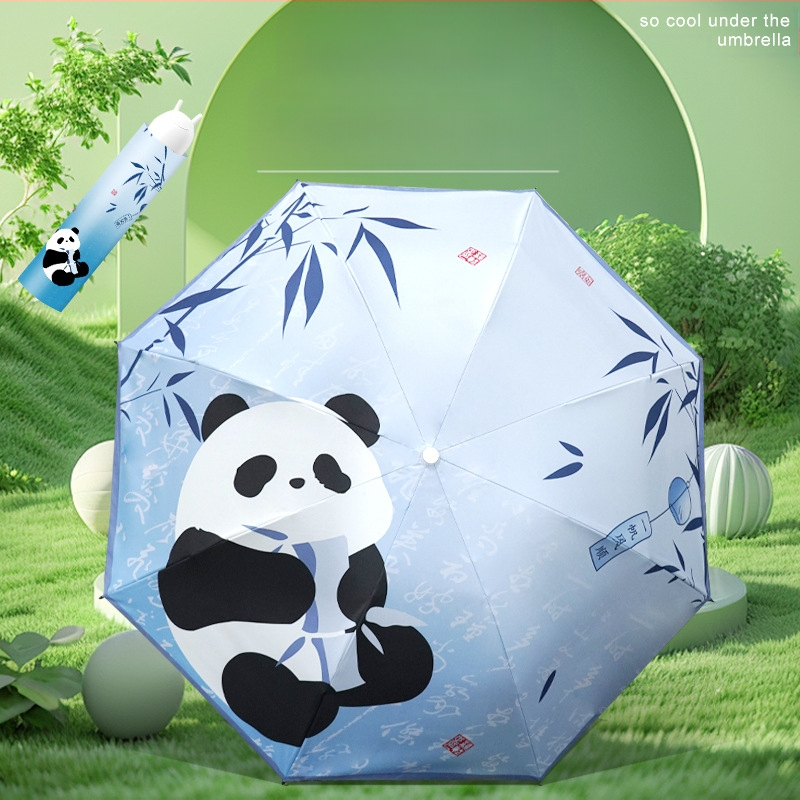 Senovinio stiliaus skėtis su 16 aliuminio rėmų, sulankstomas, UV apsauga UPF50+, 170T audinys