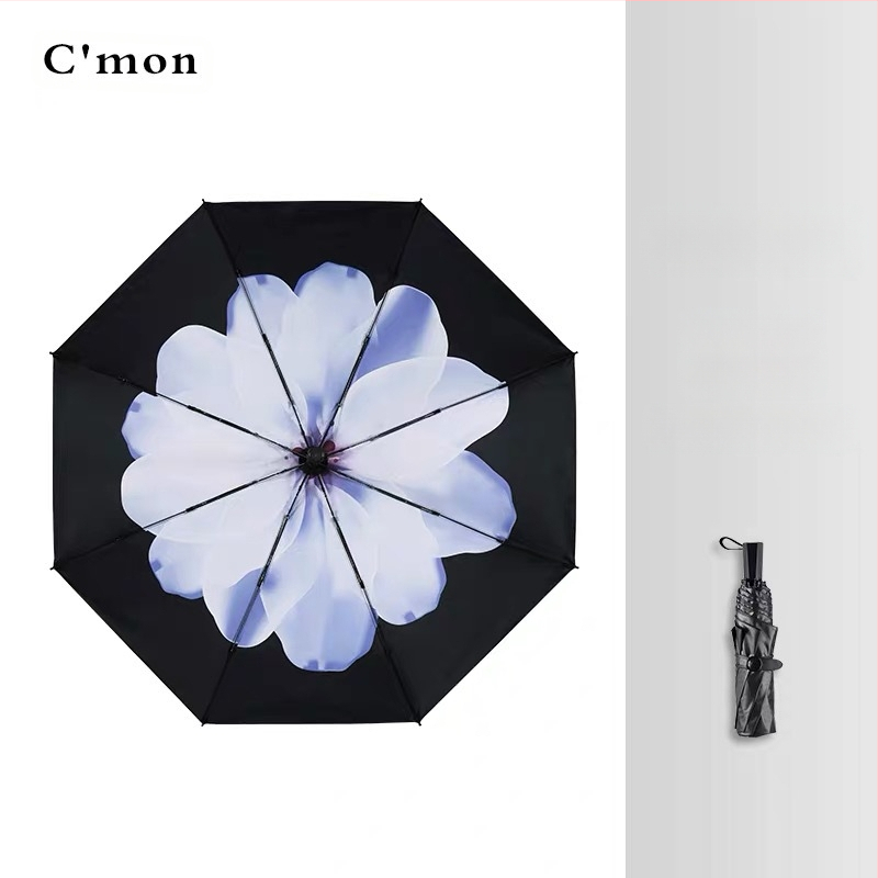 Ομπρέλα πέντε τμημάτων, ultra-light, συμπαγής, με UV προστασία UPF50+ για ήλιο και βροχή