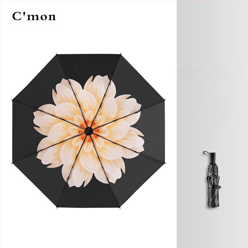 Ομπρέλα πέντε τμημάτων, ultra-light, συμπαγής, με UV προστασία UPF50+ για ήλιο και βροχή