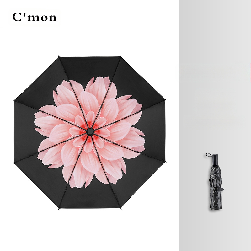 Ομπρέλα πέντε τμημάτων, ultra-light, συμπαγής, με UV προστασία UPF50+ για ήλιο και βροχή