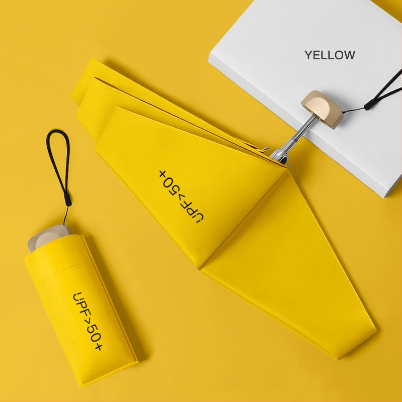 Πενταπλό αλουμινένιο ομπρέλα ήλιου με UV προστασία UPF 50+, εξαιρετικά ελαφριά 0,22 kg, κατασκευή με 6 βέργες, χειροκίνητο άνοιγμα, δυνατότητα προσαρμοσμένου λογότυπου