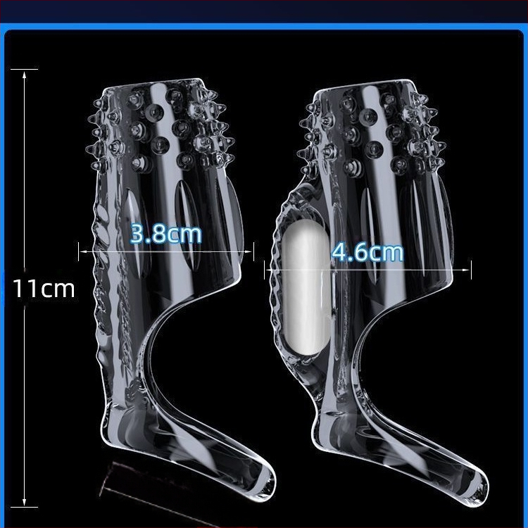 Пенис ръкав със заключващ механизъм и кристален дизайн (За възрастни, Не е внесен, Марка: Друга)