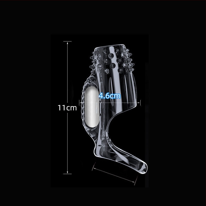 Пенис ръкав със заключващ механизъм и кристален дизайн (За възрастни, Не е внесен, Марка: Друга)