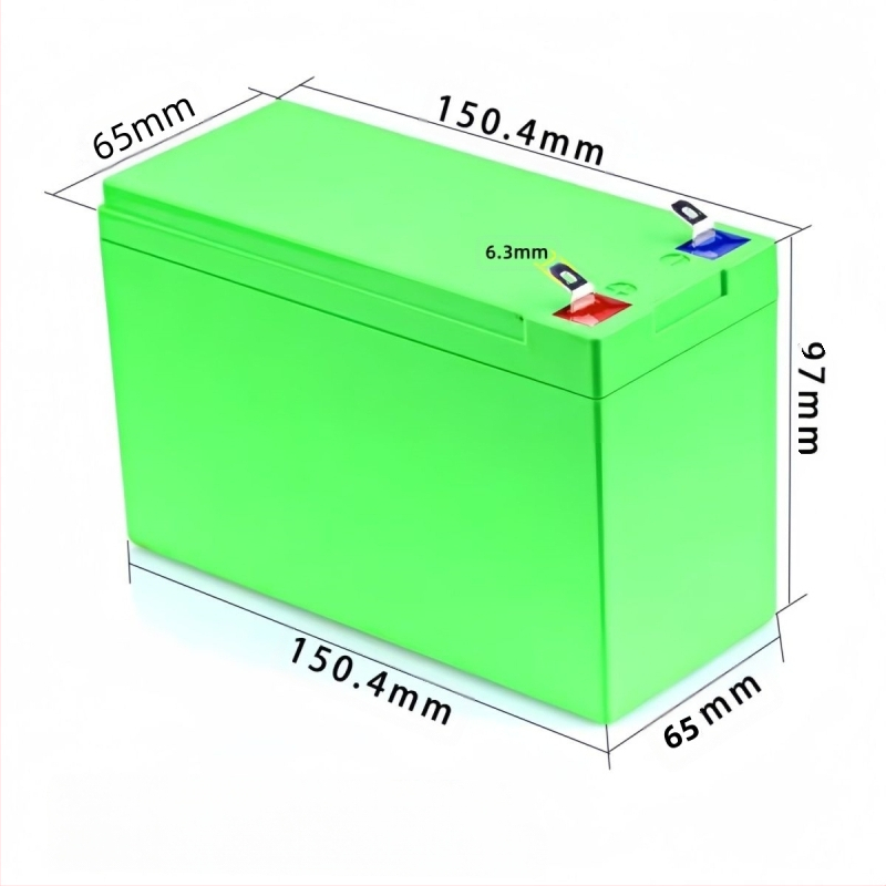Комплект кутия за батерии 18650 с никелова скоба, 12V 7Ah Li-ion пакет, балансиращ защитен модул 3S 40A