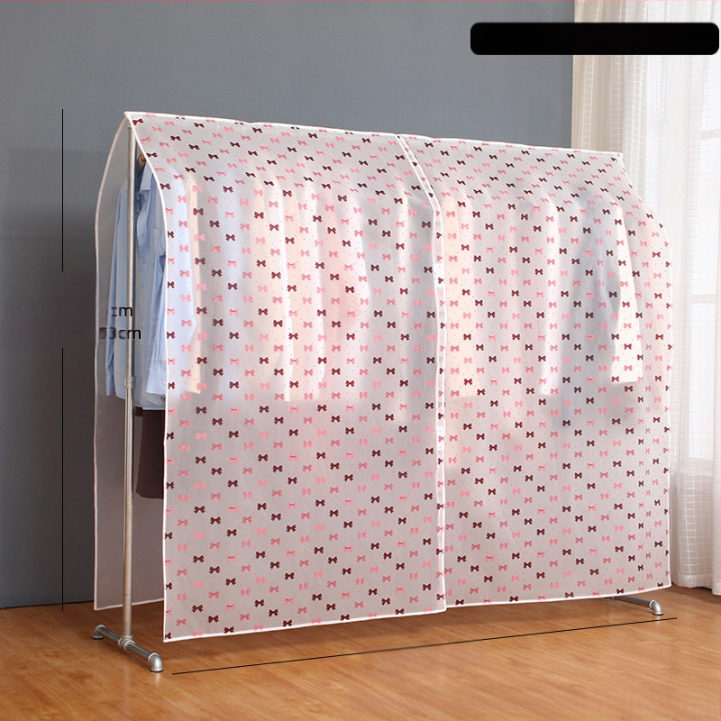 Корейски стил прахозащитна покривка за сушилни стойки и гардероби