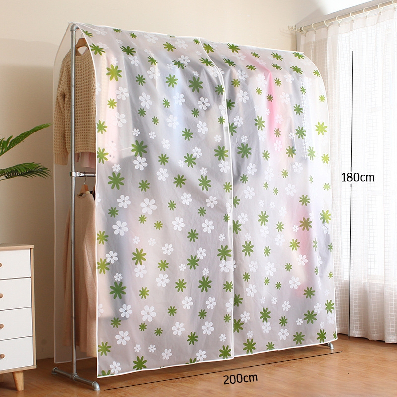 Корейски стил прахозащитна покривка за сушилни стойки и гардероби