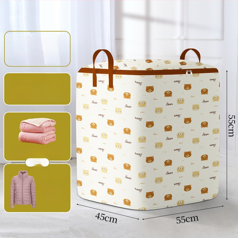 Junyu Τσάντα αποθήκευσης ρούχων από μη υφασμένο ύφασμα, μεγάλη χωρητικότητα, προστασία από σκόνη, ιαπωνικό στυλ, 2024 λανσάρισμα