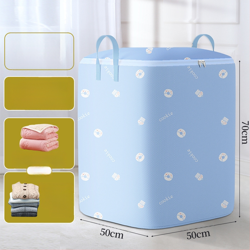 Junyu Τσάντα αποθήκευσης ρούχων από μη υφασμένο ύφασμα, μεγάλη χωρητικότητα, προστασία από σκόνη, ιαπωνικό στυλ, 2024 λανσάρισμα