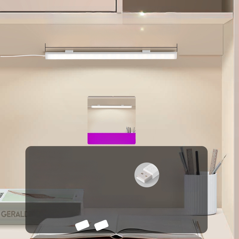 Λαμπα γραφείου με USB τροφοδοσία, διακόπτης κουμπιού, σώμα από PC, ρυθμιζόμενη φωτεινότητα, μοντέρνο μινιμαλιστικό στυλ