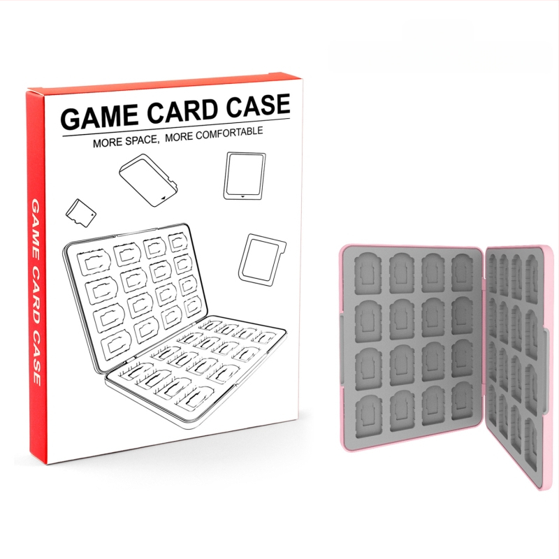 Cutie de stocare a cardurilor de joc Nintendo Switch 2 – magnetică, ABS + gel de silice, 64 32-in-1, compatibilă Switch 2/OLED/Switch/Lite, dimensiuni 17.5×13.5×2.4 cm, greutate 360 g
