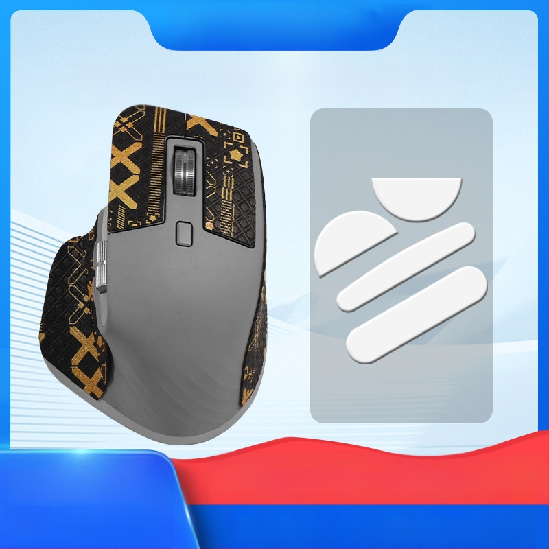 MX Master3s подложка за мишка – антиплъзгаща се, абсорбираща пот, износоустойчива, корозионоустойчива (Съвместим с Logitech MX Master3s)