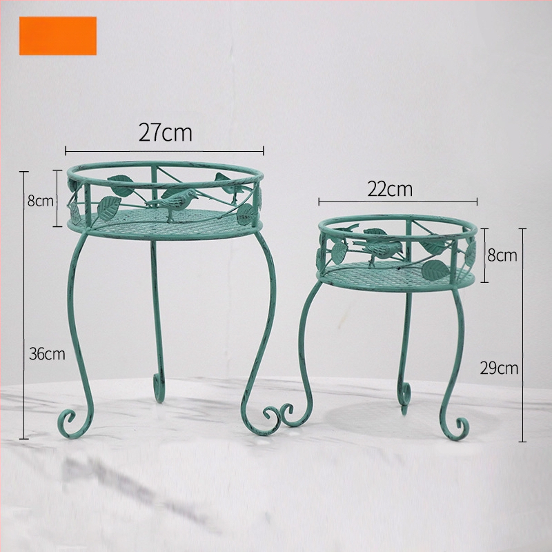 Σφυρήλατη βάση γλαστρών από σίδηρο, ρετρό σχεδίαση για δάπεδο, modular σχεδίαση, έως έξι επίπεδα