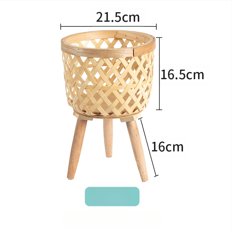 Coș de plante împletit – producție manuală, țesut din viță, decorativ (Material: Viță; Proces: Țesut; Producție: Manual; Personalizare: Da; Categoria: Coș împletit)