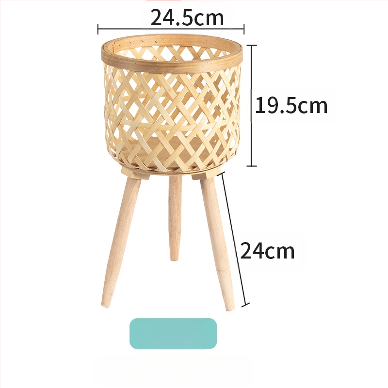 Coș de plante împletit – producție manuală, țesut din viță, decorativ (Material: Viță; Proces: Țesut; Producție: Manual; Personalizare: Da; Categoria: Coș împletit)