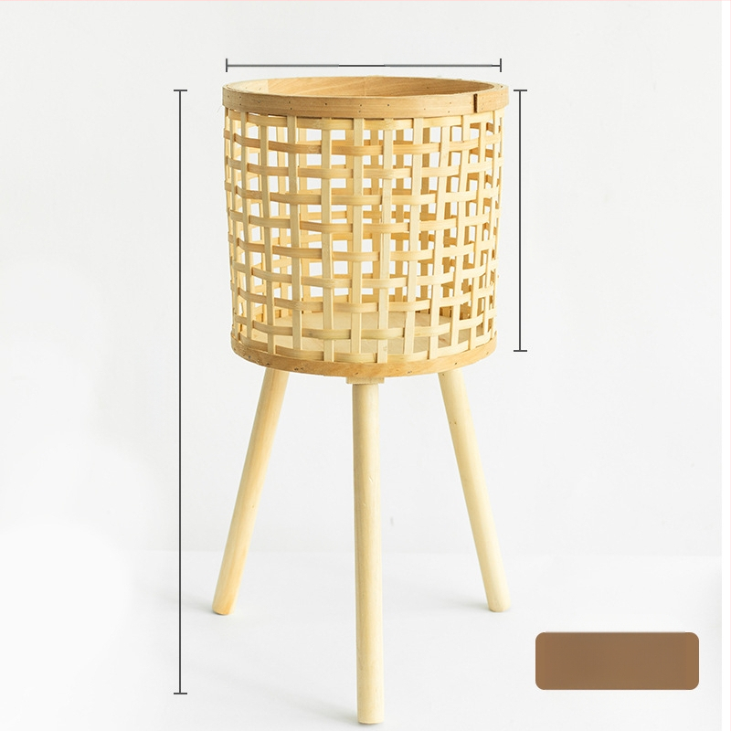 Coș de plante împletit – producție manuală, țesut din viță, decorativ (Material: Viță; Proces: Țesut; Producție: Manual; Personalizare: Da; Categoria: Coș împletit)