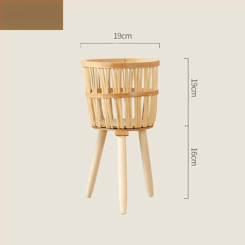 Coș de plante împletit – producție manuală, țesut din viță, decorativ (Material: Viță; Proces: Țesut; Producție: Manual; Personalizare: Da; Categoria: Coș împletit)