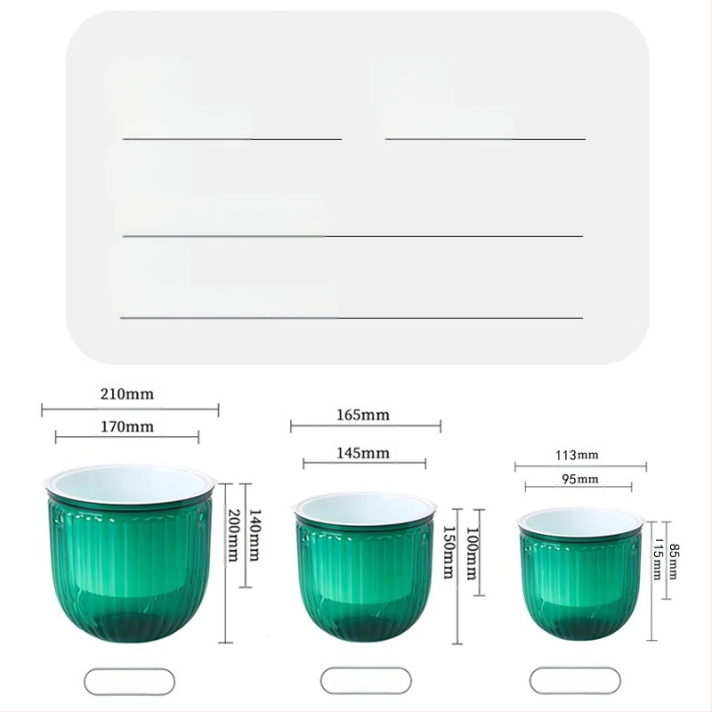 Meixuan lillepott, resiin, rippuv tüüp, injektsioonvormimine