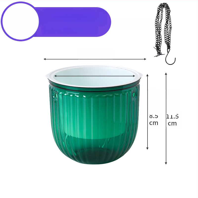 Meixuan lillepott, resiin, rippuv tüüp, injektsioonvormimine