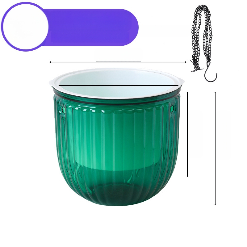 Meixuan lillepott, resiin, rippuv tüüp, injektsioonvormimine