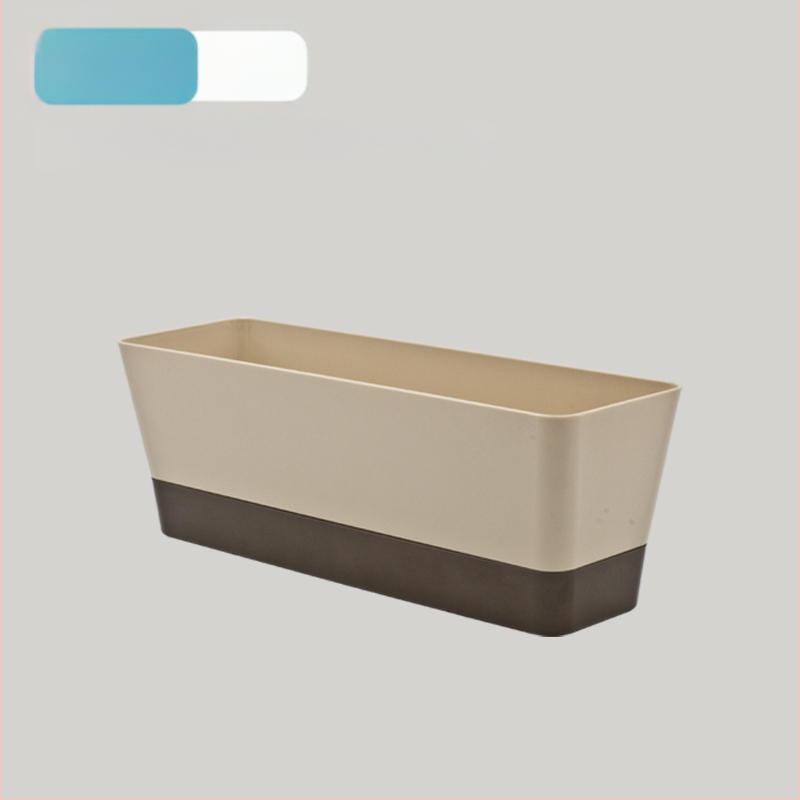 Ghiveci din plastic pentru grădinăritul de casă, stil minimalist, pentru podea