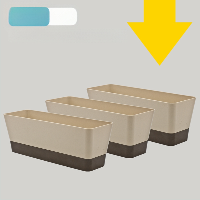 Ghiveci din plastic pentru grădinăritul de casă, stil minimalist, pentru podea