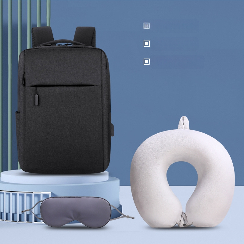 Σετ δώρων με σακίδιο - μοντέρνο και απλό εταιρικό δώρο για το προσωπικό και τους συναδέλφους