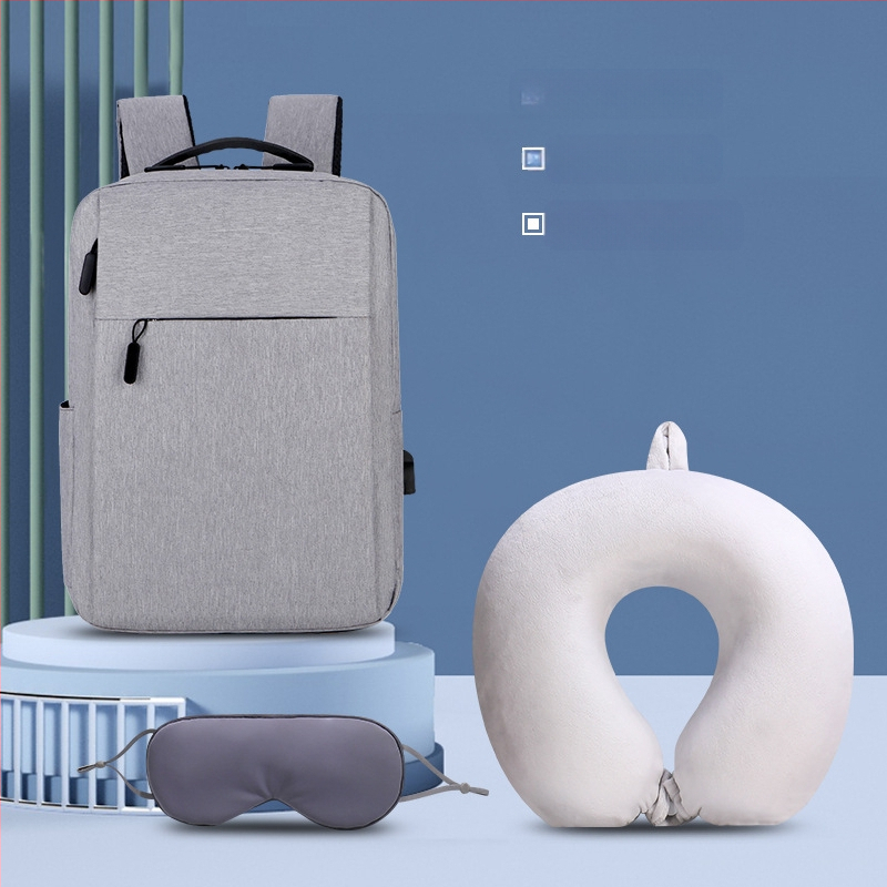 Σετ δώρων με σακίδιο - μοντέρνο και απλό εταιρικό δώρο για το προσωπικό και τους συναδέλφους