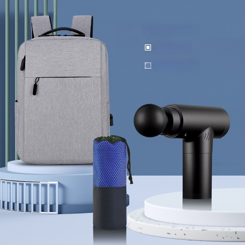 Σετ δώρων με σακίδιο - μοντέρνο και απλό εταιρικό δώρο για το προσωπικό και τους συναδέλφους