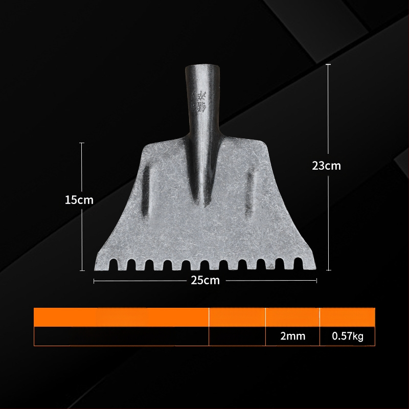Οδοντωτό φτυάρι για πάγο, Yinghui, μοντέλο T-toothed shovel