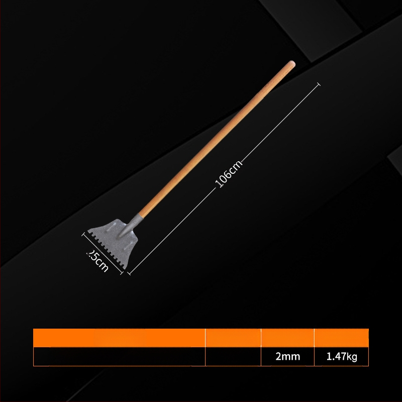 Οδοντωτό φτυάρι για πάγο, Yinghui, μοντέλο T-toothed shovel