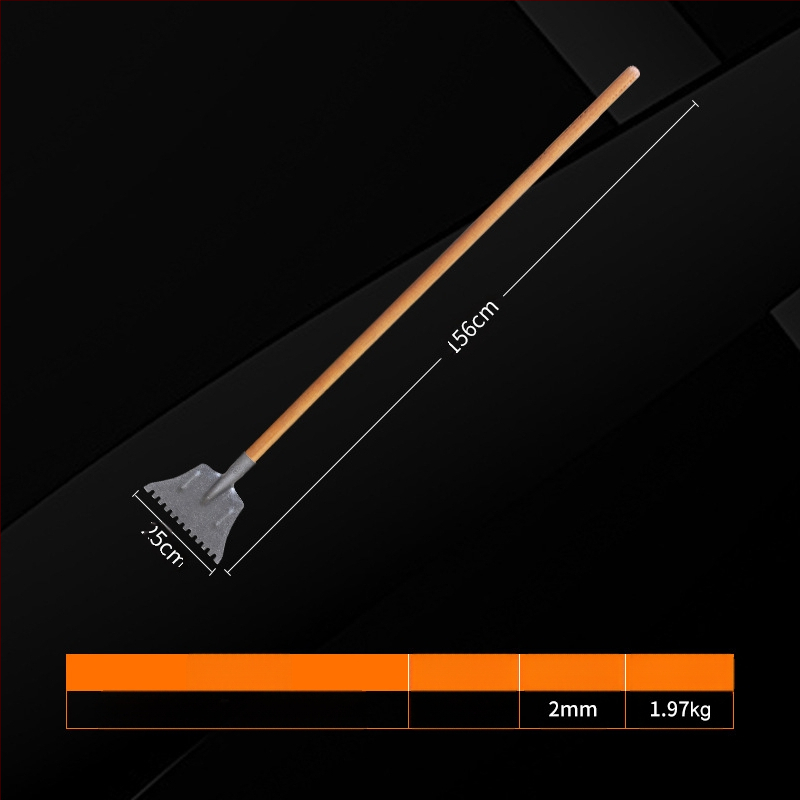 Οδοντωτό φτυάρι για πάγο, Yinghui, μοντέλο T-toothed shovel