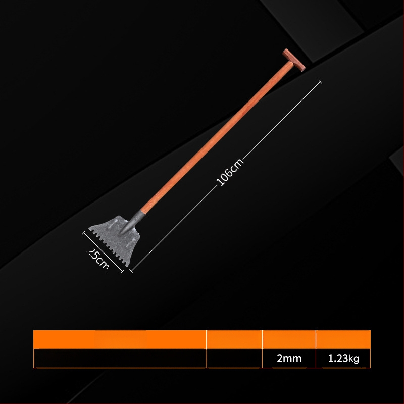 Οδοντωτό φτυάρι για πάγο, Yinghui, μοντέλο T-toothed shovel