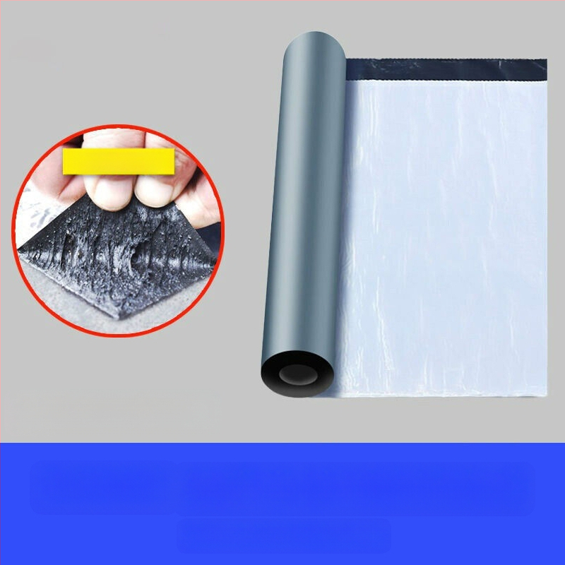 SBS αυτοκόλλητο ρολό υλικό για επισκευή διαρροών – παχύ φελτ ύφασμα, ταινία για ασφάλτινο στέγασμα, PE υλικό, αδιάβροχο, ανθεκτικό στην υγρασία