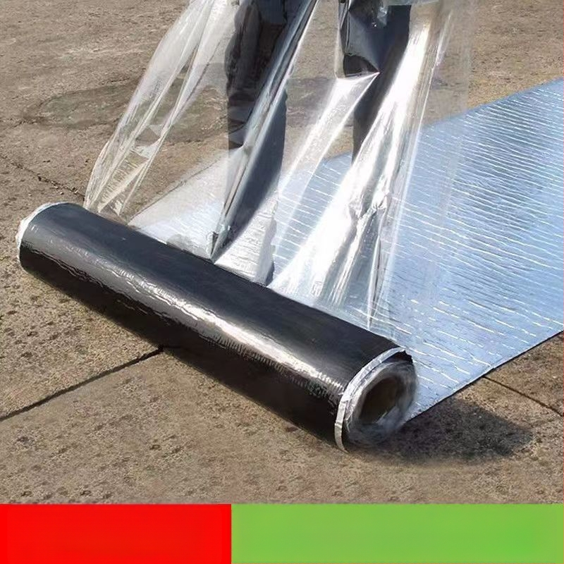 SBS αυτοκόλλητο ρολό υλικό για επισκευή διαρροών – παχύ φελτ ύφασμα, ταινία για ασφάλτινο στέγασμα, PE υλικό, αδιάβροχο, ανθεκτικό στην υγρασία