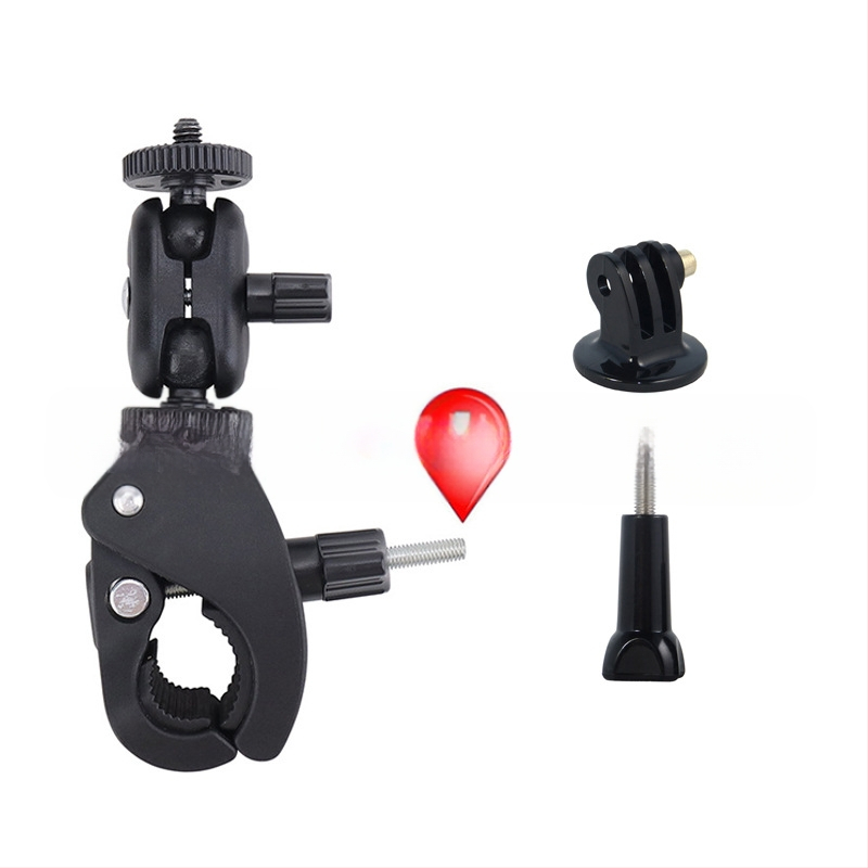 Universal σφιγκτήρας σωλήνα για smartphones και κάμερες δράσης — μοντέλο Universal, υλικό πλαστικό/μέταλλο, σταθερή λήψη