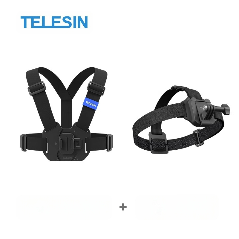 TELESIN εξάρτημα στήριξης κάμερας δράσης συμβατό με GoPro 12, Insta360 X3/X4 και DJI Action 5/4/3