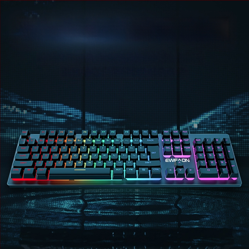 Forerunner GX300 σετ παιχνιδιών πληκτρολογίου και ποντικιού, ενσύρματο USB, οπτικό 1600dpi, φωτιζόμενο, εργονομικό