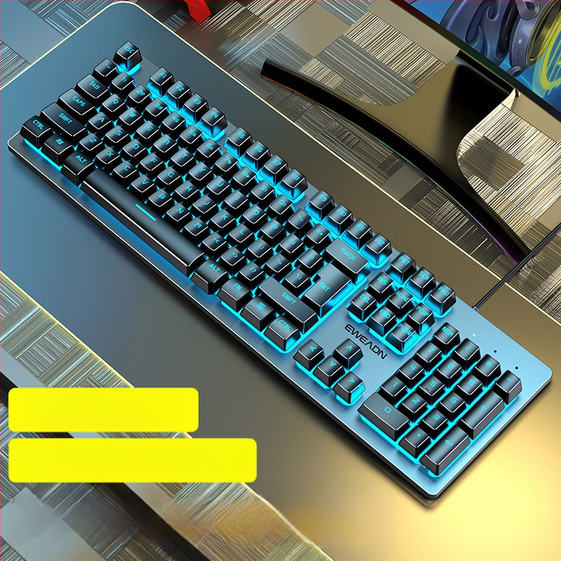 Forerunner GX300 σετ παιχνιδιών πληκτρολογίου και ποντικιού, ενσύρματο USB, οπτικό 1600dpi, φωτιζόμενο, εργονομικό