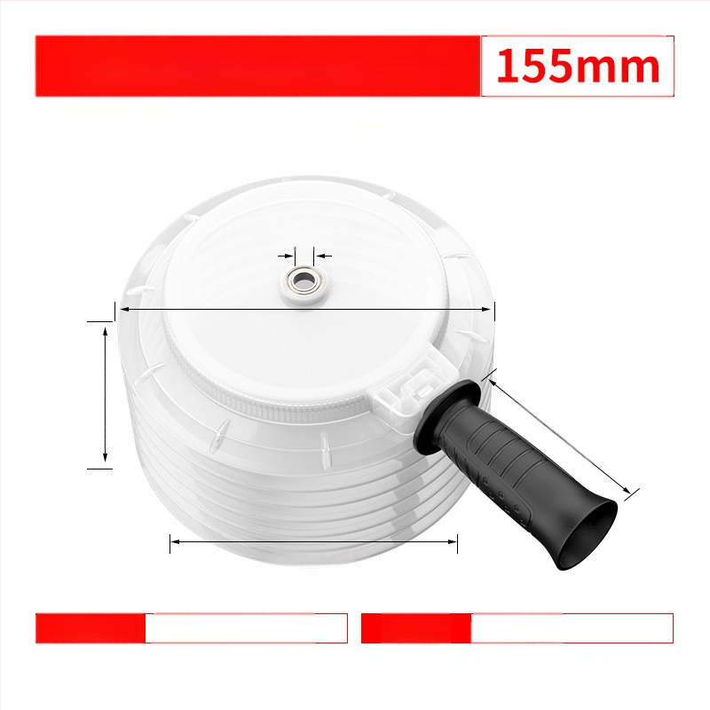 Κάλυμμα Σκόνης για Κρουστικό ή Χειροκίνητο Τρυπάνι με Σάκο Σκόνης – Kirin Arm, Πλαστικό