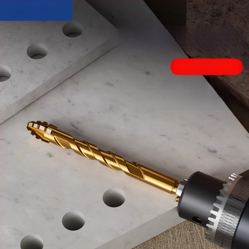 Четиризъбна назъбена ексцентрична глава за пробиване на керамични плочки и бетон – сухо пробиване, изключително твърда