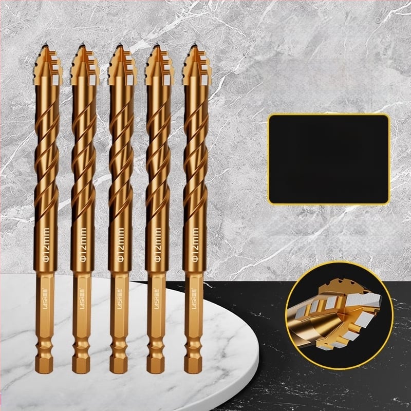 Четиризъбна назъбена ексцентрична глава за пробиване на керамични плочки и бетон – сухо пробиване, изключително твърда